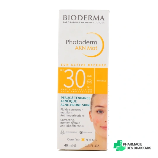 Bioderma Photoderm AKN Mat Fluide solaire SPF 30