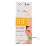 Bioderma Photoderm AR Crème solaire teintée SPF 50+ - Vue 360°