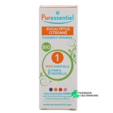 Puressentiel Huile Essentielle Eucalyptus Citronné bio - Vue 360°