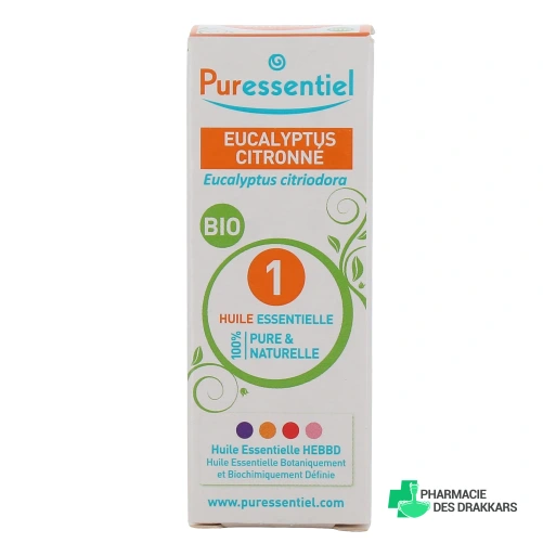 Puressentiel Huile Essentielle Eucalyptus Citronné bio