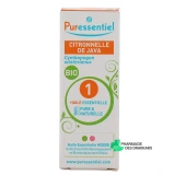 Puressentiel Citronnelle de Java BIO huile essentielle - Vue 360°
