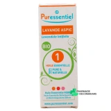Puressentiel Lavande Aspic Bio Huile Essentielle - Vue 360°