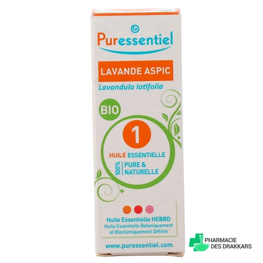 Puressentiel Lavande Aspic Bio Huile Essentielle