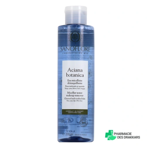 Sanoflore Aciana Botanica Eau Micellaire Démaquillante