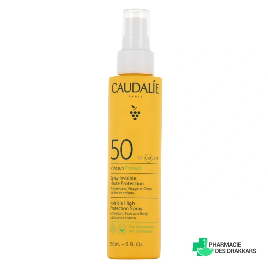 Caudalie Vinosun Protect Spray Solaire Haute Protection