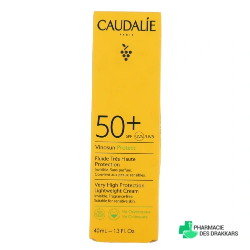 Caudalie Vinosun Protect Fluide Solaire Visage SPF 50+