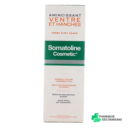 Somatoline Cosmetic Amincissant Ventre et Hanches Crème Effet Chaud