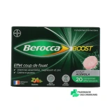 Berocca Boost Effet Coup de Fouet - Vue 360°