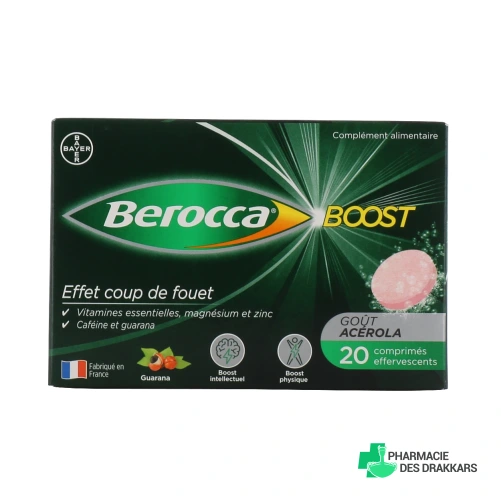 Berocca Boost Effet Coup de Fouet - Vue 360°