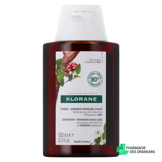 Klorane Shampoing à la Quinine et Edelweiss Bio