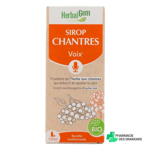 Herbalgem Sirop des Chantres Bio