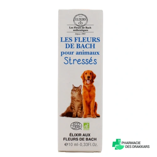 Fleurs de Bach pour Animaux Stressés