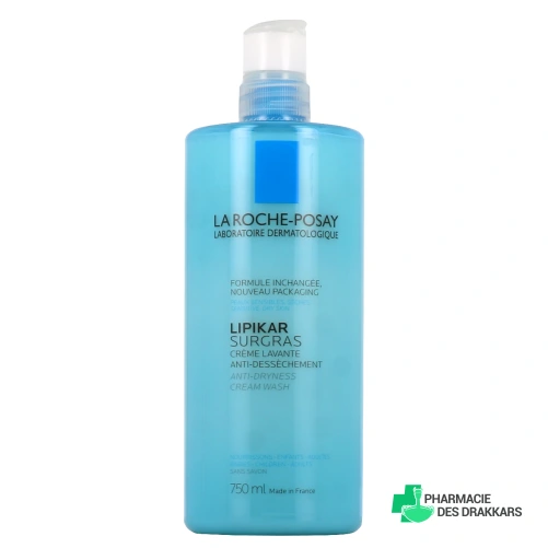 La Roche Posay Lipikar Surgras Crème Lavante Anti-Dessèchement