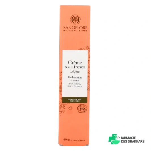 Sanoflore Rosa Fresca Crème Hydratante