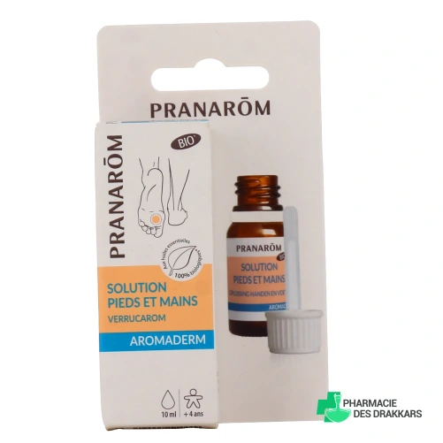 Pranarom Aromaderm Lotion Verrucarom Pieds et Mains