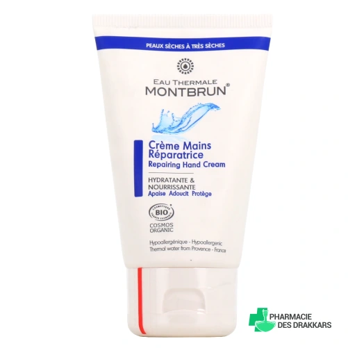 Montbrun Crème Mains Réparatrice Bio