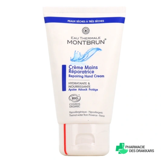 Montbrun Crème Mains Réparatrice Bio