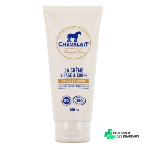 Chevalait Crème visage et corps au lait de jument Bio