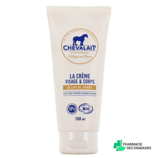 Chevalait Crème visage et corps au lait de jument Bio