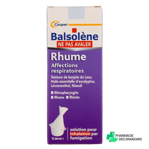 Balsolène Solution pour Inhalation par Fumigation