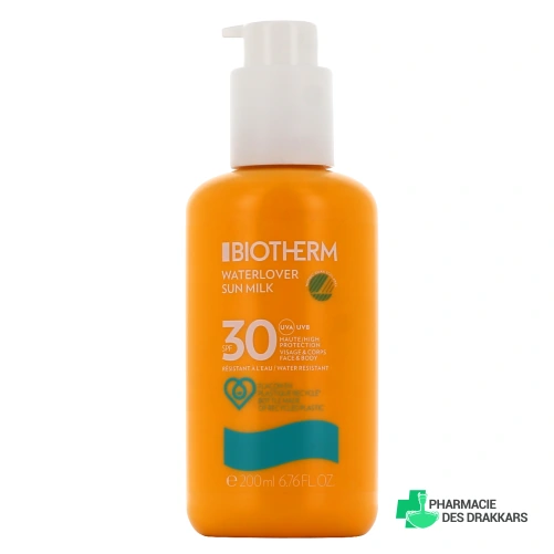 Biotherm Waterlover Lait Solaire Haute Protection