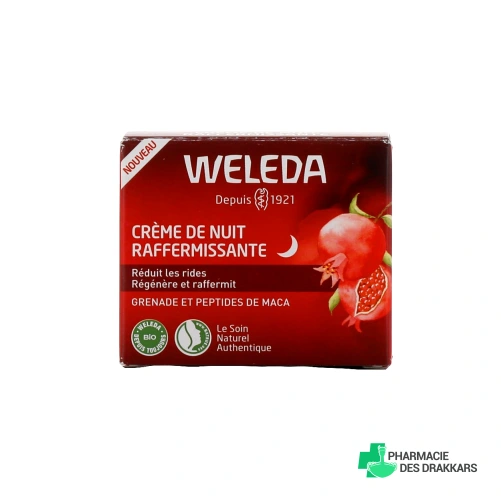 Weleda Grenade Maca Crème de Nuit Raffermissante Bio