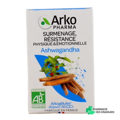 Arkogélules Ashwagandha Bio
