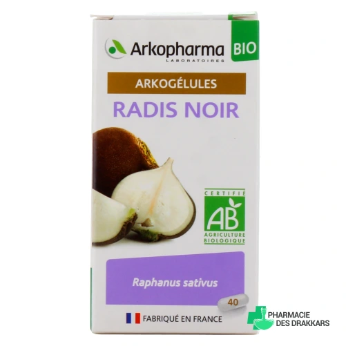 Arkogélules Radis Noir Bio