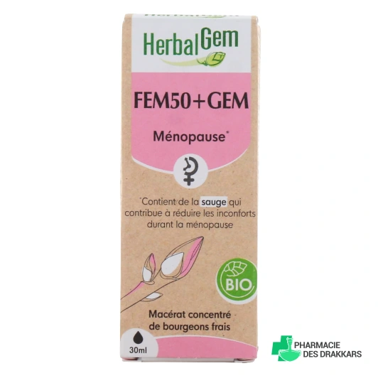 Herbalgem Fem50+ Gem Ménopause Bio