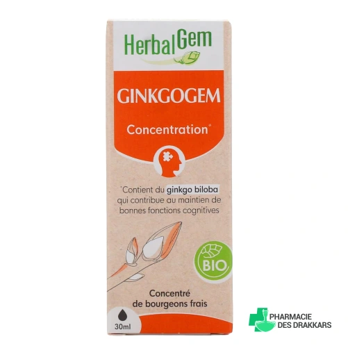 Herbalgem Ginkgogem Concentration Bio