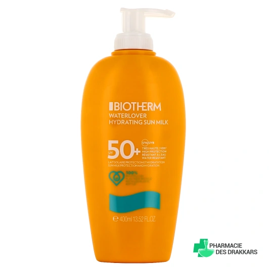 Biotherm Waterlover Lait Solaire Haute Protection