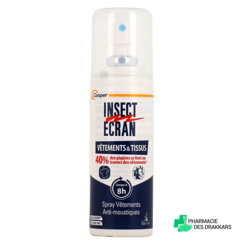 Insect Ecran Spray Vêtements et Tissus