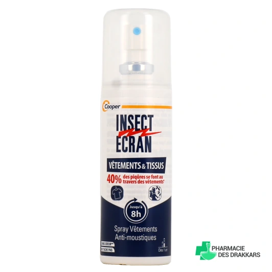 Insect Ecran Spray Vêtements et Tissus