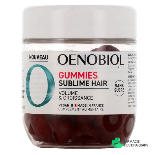 Oenobiol Gummies Sublime Hair