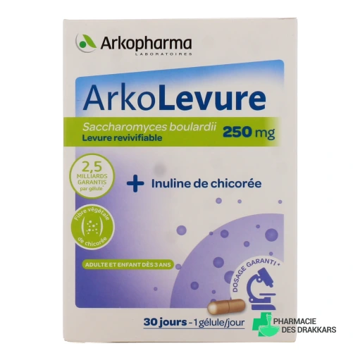 Arkolevure 250 mg en gélules