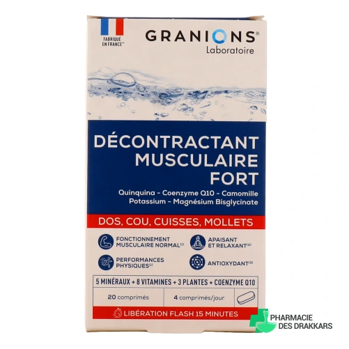 Granions Décontractant Musculaire Fort