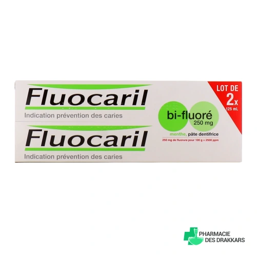 Fluocaril Bi-Fluoré Pâte Dentifrice 250 mg