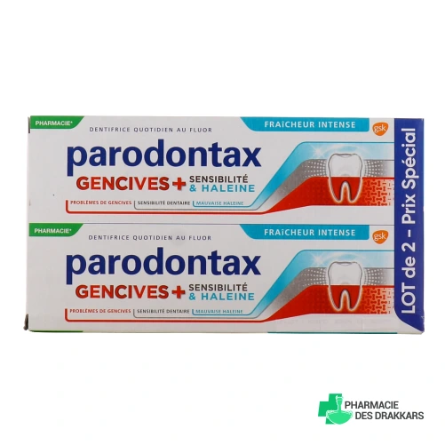 Parodontax Dentifrice Gencives + Sensibilité et Haleine