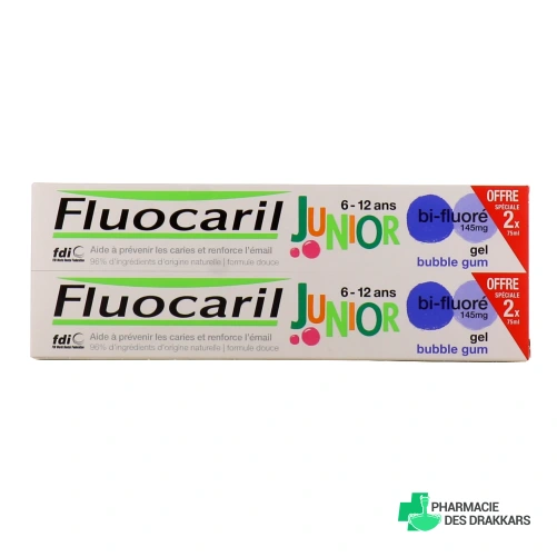 Fluocaril Junior 6-12 Ans Bi-fluoré 145mg