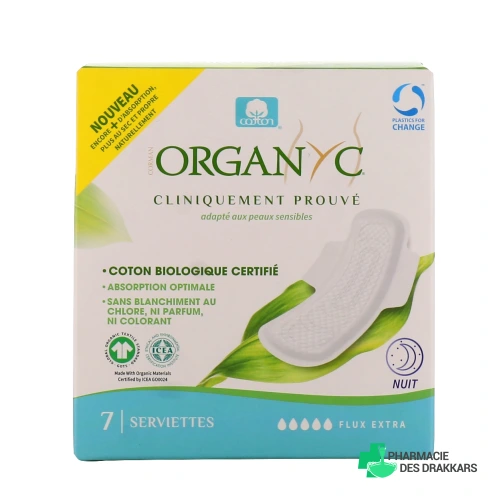 Organyc Serviettes Extra-Fines