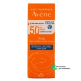 Avène Fluide Solaire Peaux Sensibles SPF 50+ - Vue 360°