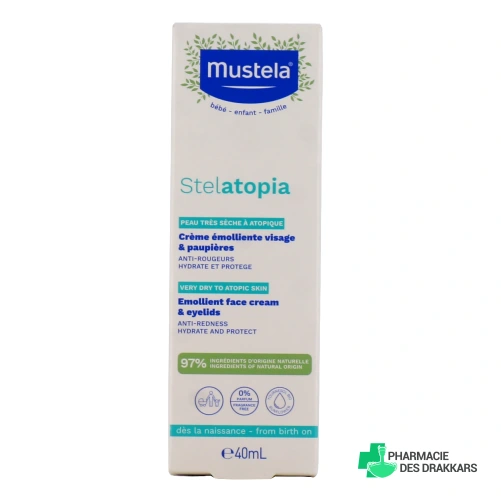 Mustela Stelatopia Crème Emolliente Visage