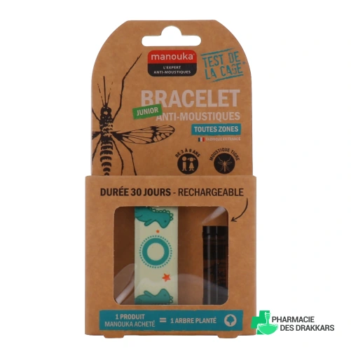Manouka Bracelet Anti-Moustiques