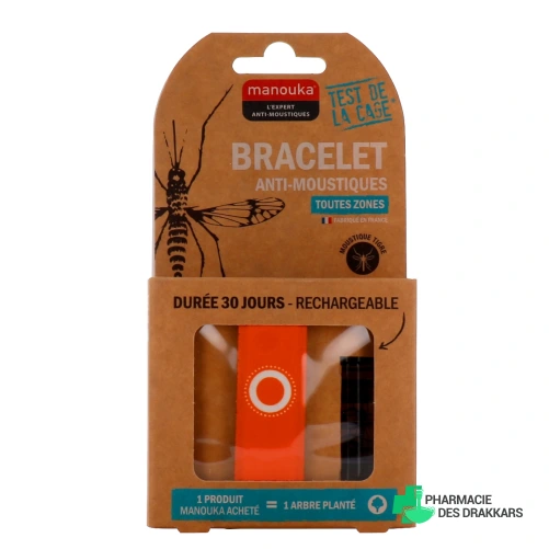 Manouka Bracelet Anti-Moustiques