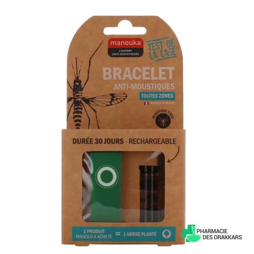 Manouka Bracelet Anti-Moustiques