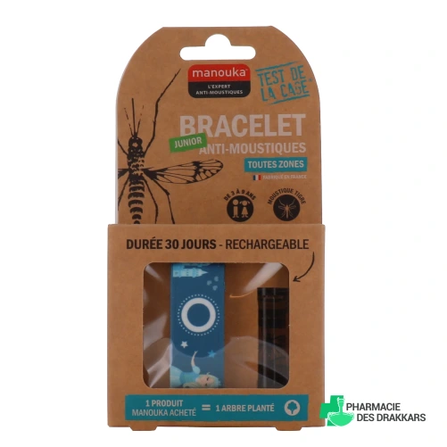 Manouka Bracelet Anti-Moustiques