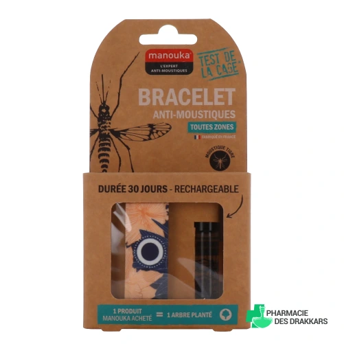 Manouka Bracelet Anti-Moustiques