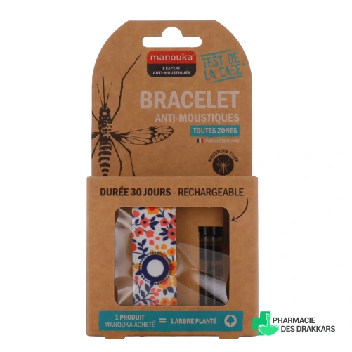 Manouka Bracelet Anti-Moustiques