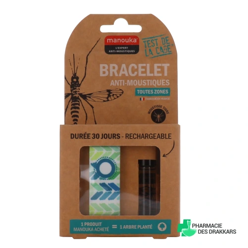 Manouka Bracelet Anti-Moustiques