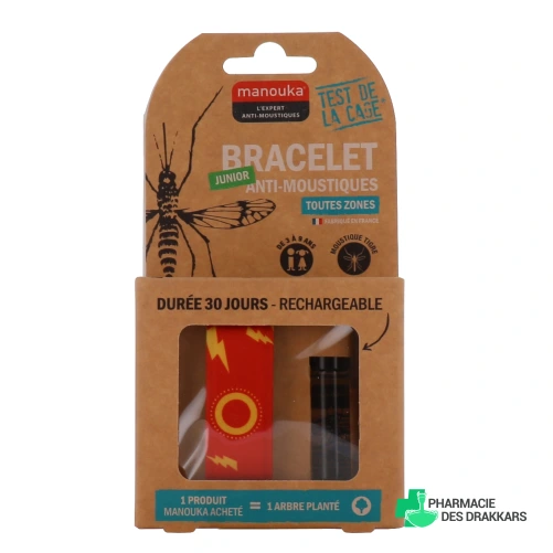 Manouka Bracelet Anti-Moustiques